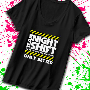 Teamnachtsarbeiter - Lagerarbeiter T-Shirt