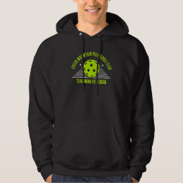 Teamname Club Liga Custom Pickleball Hoodie