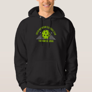 Teamname Club Liga Custom Pickleball Hoodie