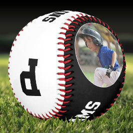 Teamname des benutzerdefinierten Fotos Personalisi Baseball