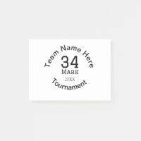 Teamname hier Name Turnierjahr hinzufügen