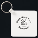 Teamname hier Name Turnierjahr hinzufügen Schlüsselanhänger<br><div class="desc">Gestaltung</div>
