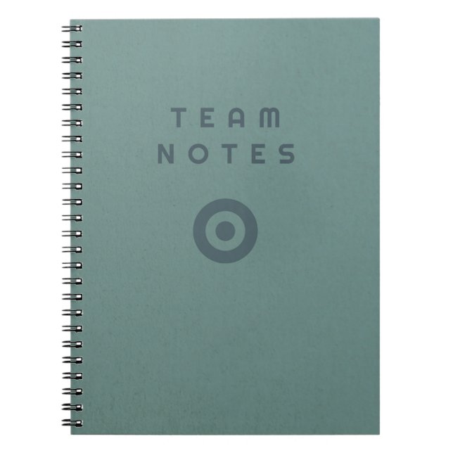 Teamnotizen  notizblock (Vorderseite)