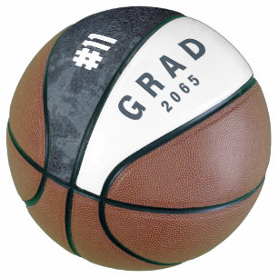 Teamnummer Custom Abschluss Geschenk Basketball
