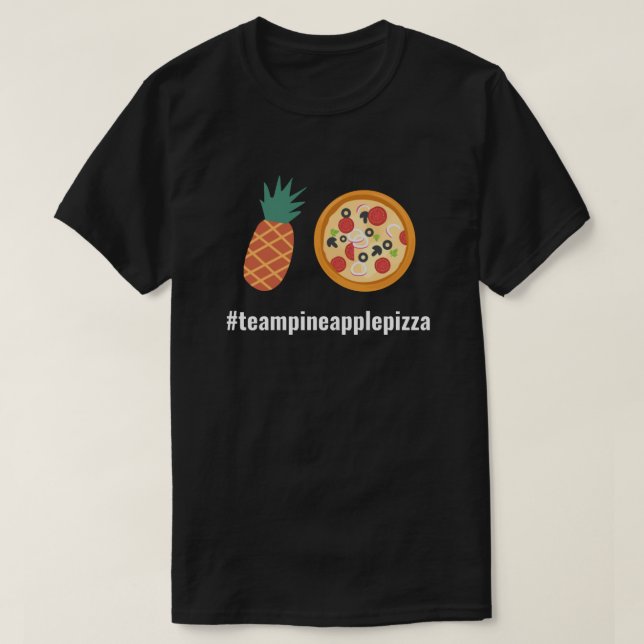 #TeamPineapplePizza T-Shirt (Design vorne)