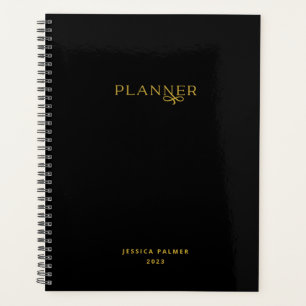 Teamplaner Benutzerdefinierter Schwarzer Beruflich Planer