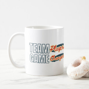 Teamplayer-Motivationszitat Bürogeschenk Kaffeetasse