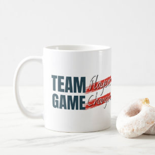 Teamplayer Motivationszitat Mitarbeitergeschenk Kaffeetasse