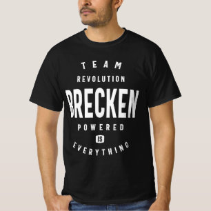Teamrevolution brach Personalisierten Namen T-Shirt