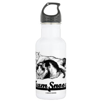 TeamSnooze (drei Snuggling Schlafenkatzen) Trinkflasche