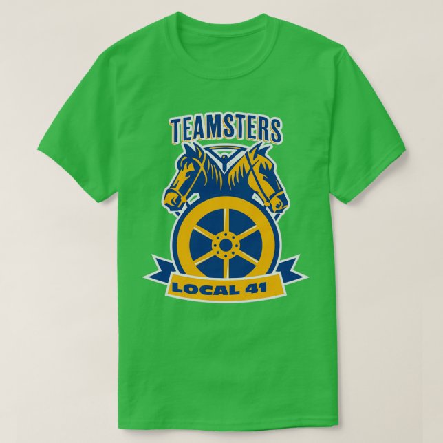 Teamsters Local 41 Geschenke Teamster Teamster Tea T-Shirt (Design vorne)