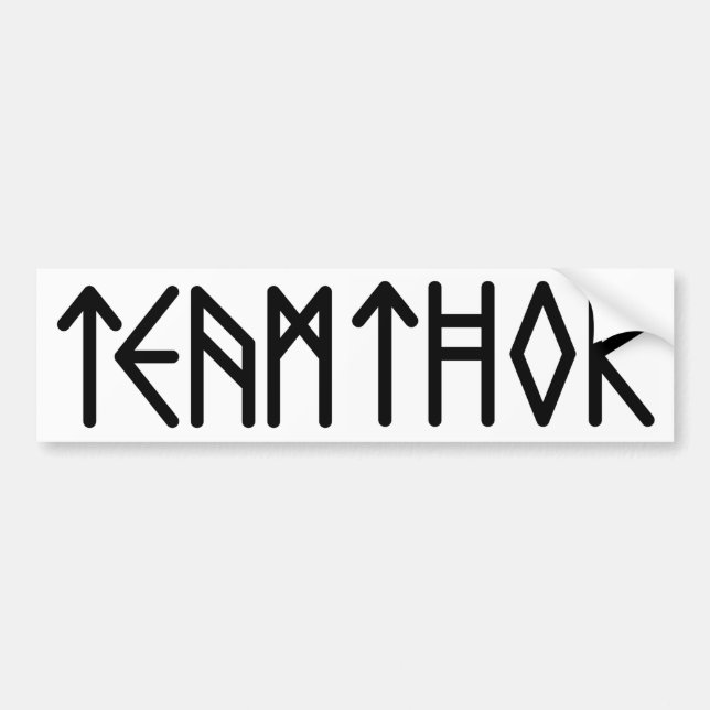 TeamThor Autoaufkleber (Vorne)