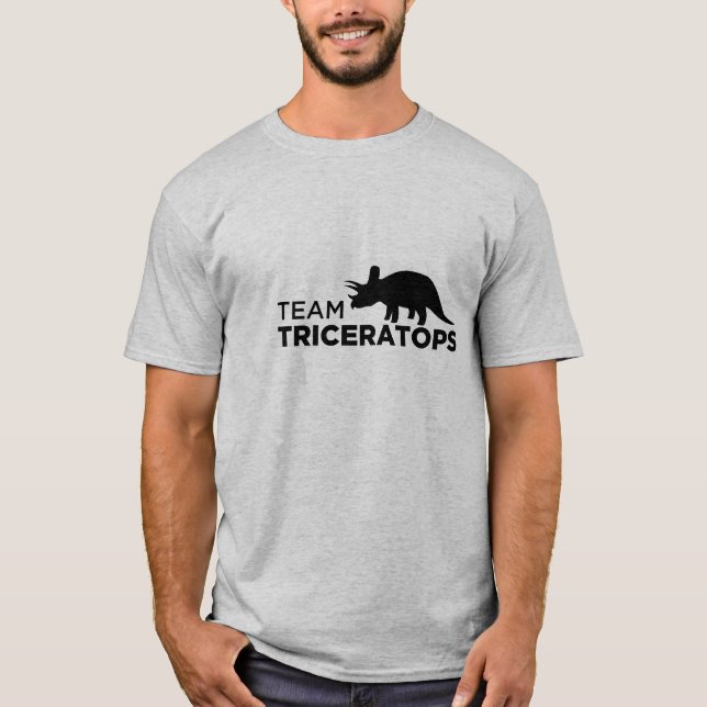 Teamtriceratops-T - Shirt (Vorderseite)