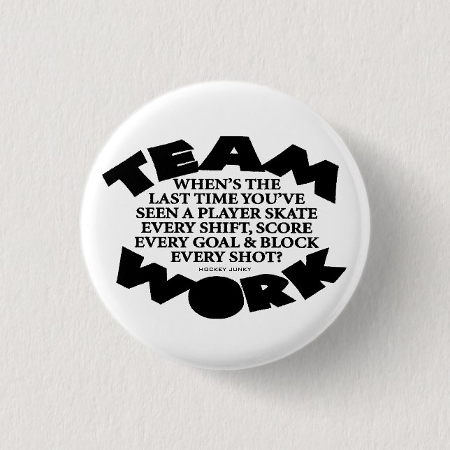 TEAMWORK BUTTON (Vorderseite)