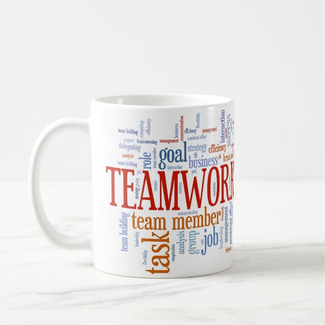 TEAMWORK KAFFEETASSE (Links)