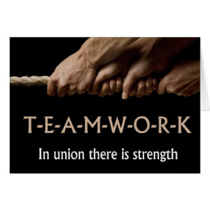 Teamwork: Kraft in Gewerkschaft