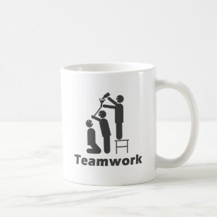 Teamwork - motivierend Waren Tasse