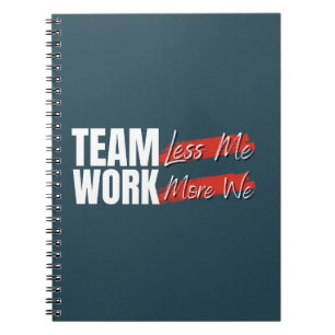 Teamwork Office Business Colleague Geschenke Notizblock