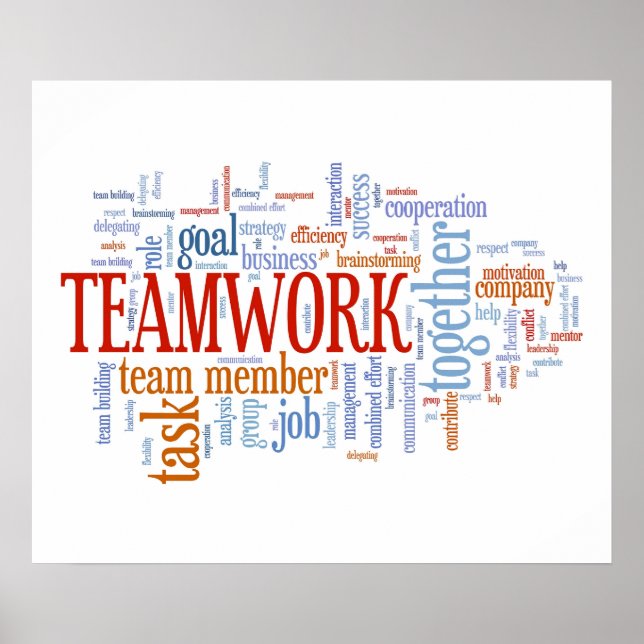 TEAMWORK POSTER (Vorne)