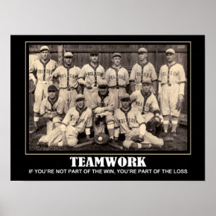 Teamwork… Poster