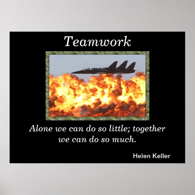 Teamwork Posters 25 Poster (Vorne)