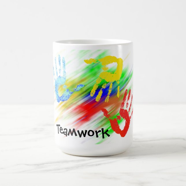 Teamwork-Tasse Kaffeetasse (Mittel)