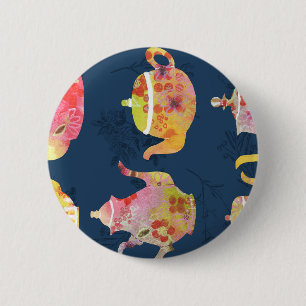 Teapot-Besessenheit Button