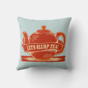 Teapot Funny Drinking Tee Kissen