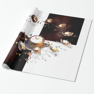 Teapot-Party Geschenkpapier