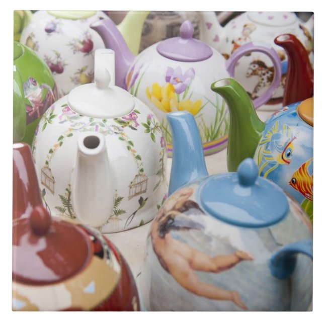 Teapots zum Verkauf in Leipzig, Deutschland Fliese (Vorderseite)