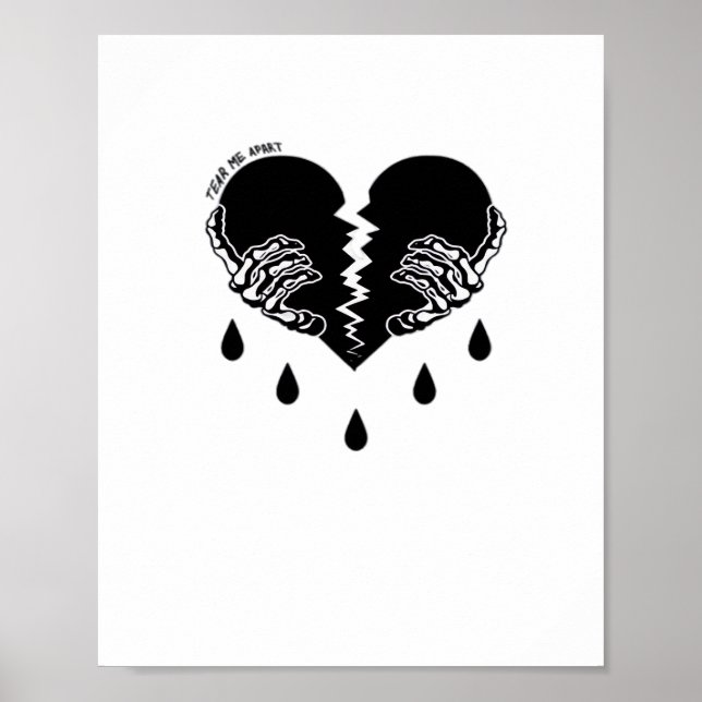 Tear Me Apart Classic Poster (Vorne)
