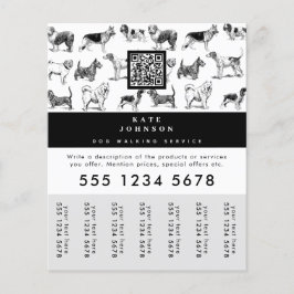 Tear-Off-Tags für Hunde Walker Grooming Dog Traine Flyer