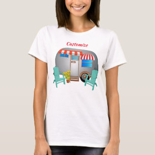 Teardrop Caravan Camper Thunder_Cove T-Shirt