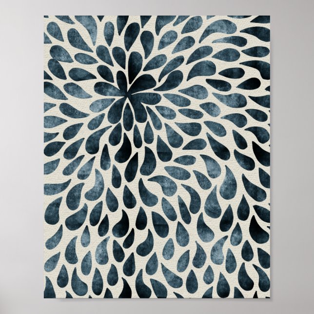 Teardrop Petals Poster (Vorne)