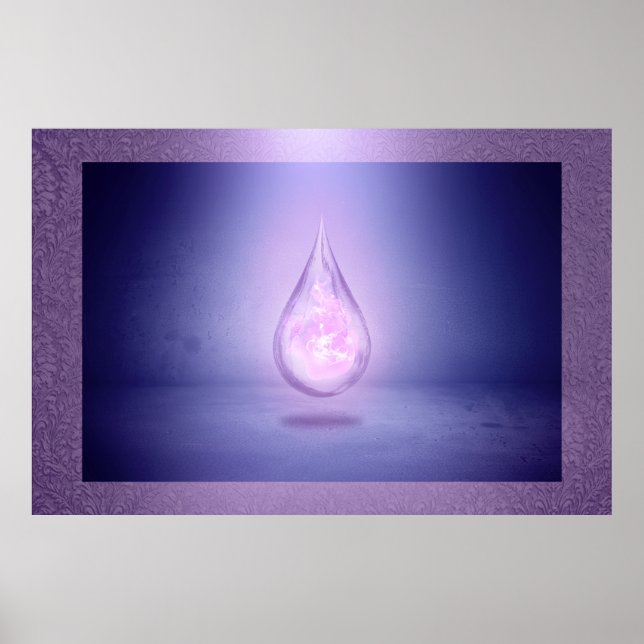 Teardrop Poster (Vorne)