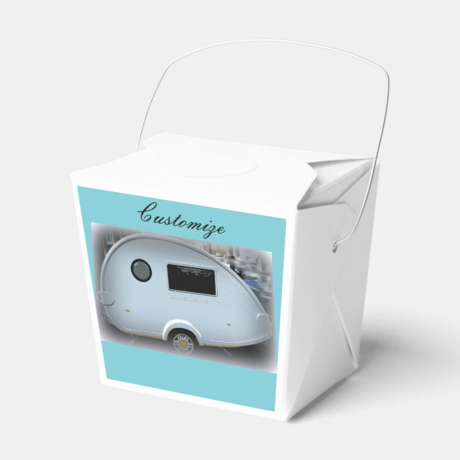 Teardrop Sinti und Roma Caravan Geschenkschachtel (Vorderseite)