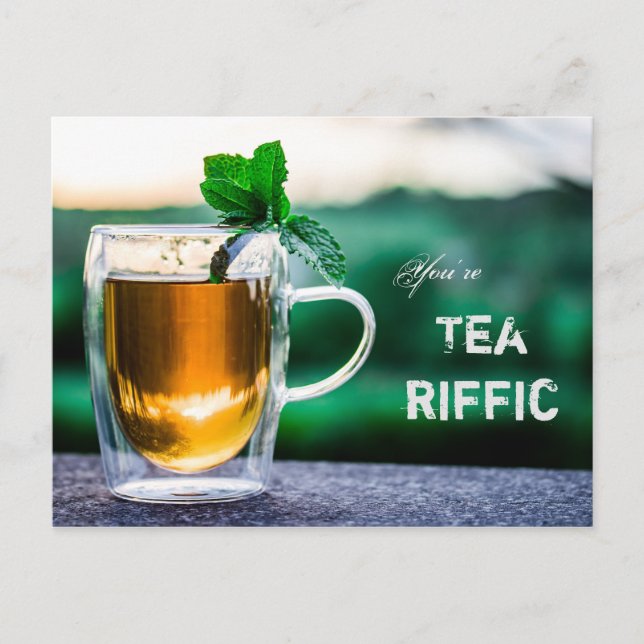 Teariffic Postkarte (Vorderseite)