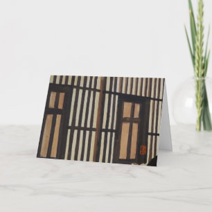 Tearoom Closeup "The Shoji screen doors" Karte