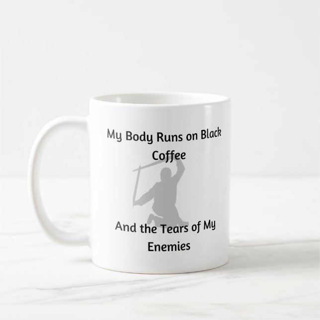 Tears of My Enemies Mug Kaffeetasse (Links)