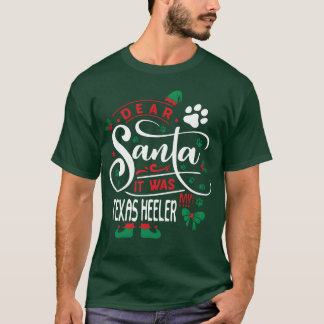 Teas Heeler Hund Weihnachten Hunderasse vintage Fr T-Shirt