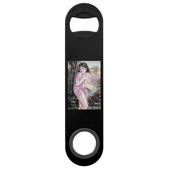 Tease in Stream Oasis von Shanghai China Girl Speed Flaschenöffner (Vorderseite)