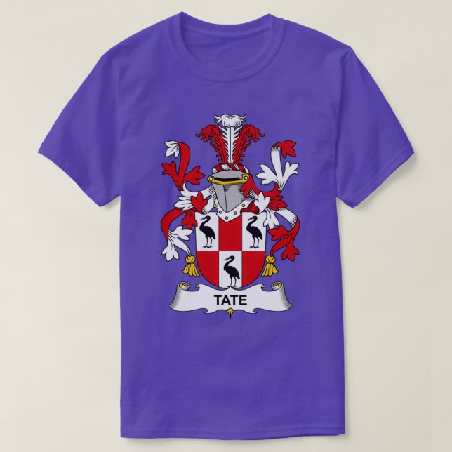TeatCoat of Arms Familienwappen T-Shirt (Design vorne)