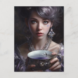 Teatime Postcard Postkarte