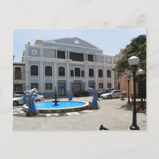 Teatro Oliver Postkarte (Vorderseite)