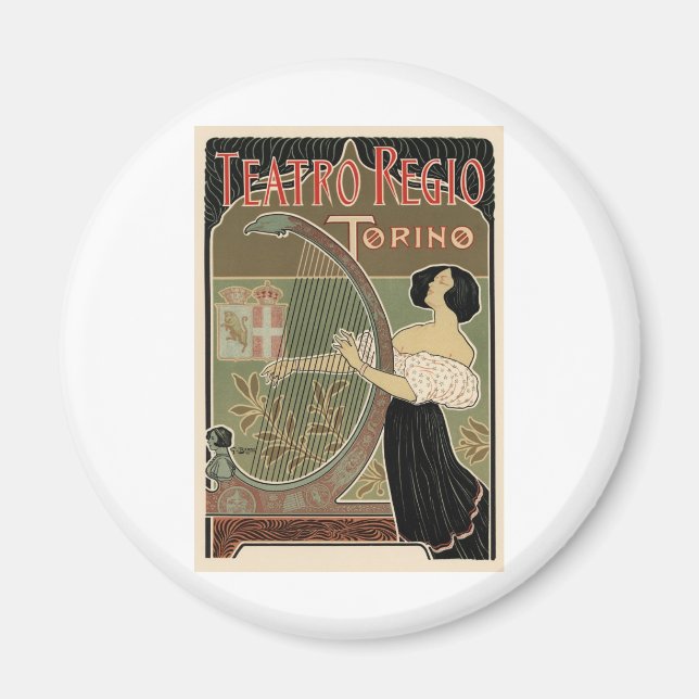 Teatro Regio Torino Magnet (Vorne)