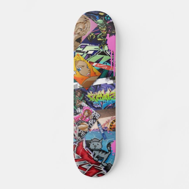 teazer Triptychon 1 Skateboard (Vorderseite)