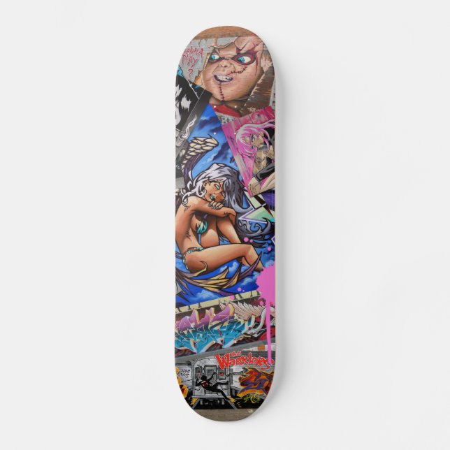 teazer Triptychon 3 Skateboard (Vorderseite)