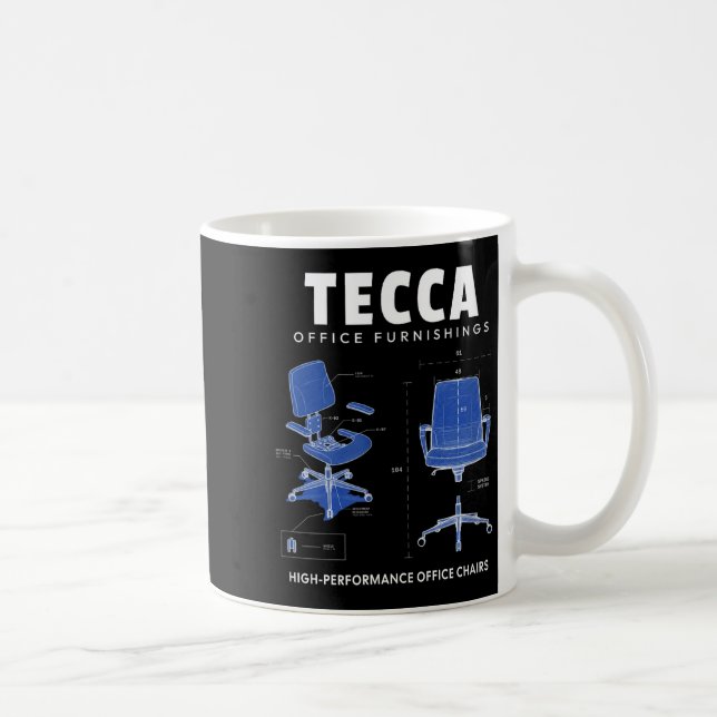 Tecca Office Furnishings - High Performance Office Kaffeetasse (Rechts)