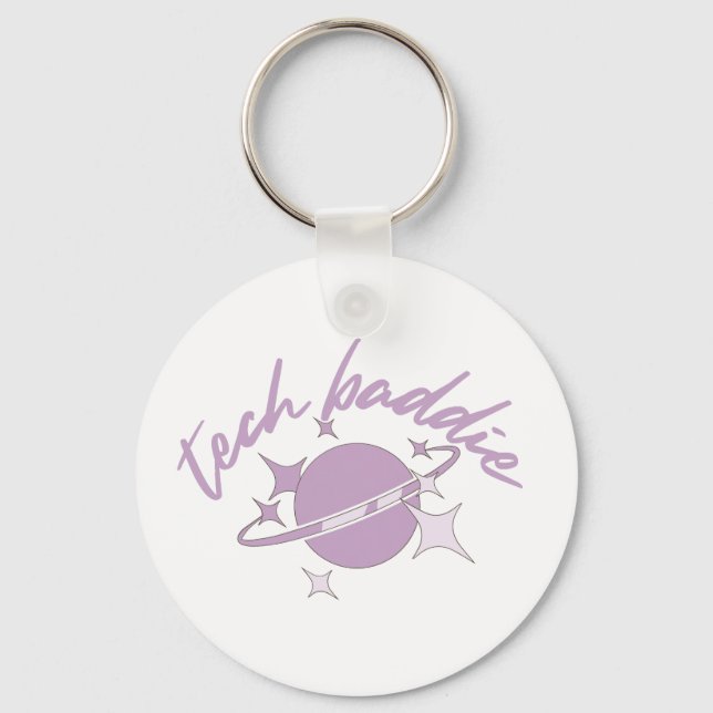 Tech Badge Variation 3 Schlüsselanhänger (Vorderseite)