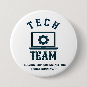 💻 Tech Crew IT-Support-Team 💻 Button